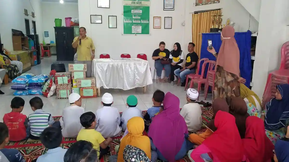 PT Mega Jasakelola Awali HUT dengan Kunjungan Sosial