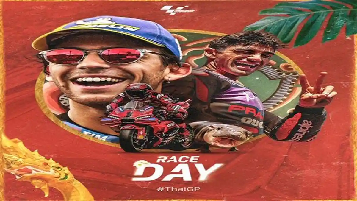 LINK Gratis Nonton MotoGP Thailand 2024 Live Streaming Trans7, Pertarungan Sengit Bagnaia Vs Martin