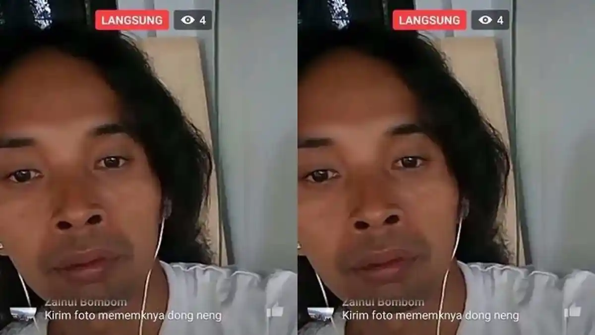 Cowok Ini Live FB, Eh Netizen Omes Muncul dan Minta Foto, Akun Ini Sampai Bingung Beri Caption