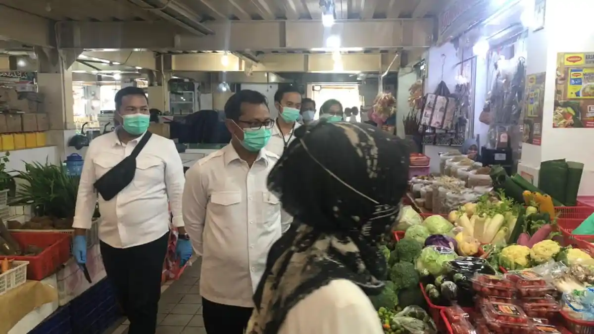 Satgas Pangan Polda Kepri Sidak Harga Pasar, 'Stok Daging Aman, Harga Jual Stabil'