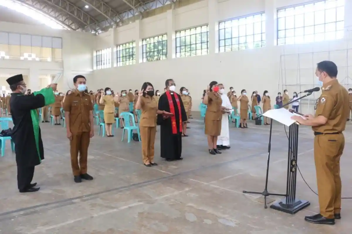 Tak Kunjung Dilantik Sejak 2018, 157 Pejabat Fungsional Akhirnya Dilantik Di Era Caroll-Wenny