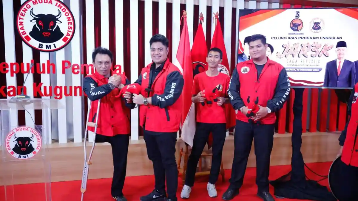 Sinkronisasi Visi Misi Ganjar-Mahfud, Banteng Muda Indonesia Luncurkan Program Unggulan JAR3K