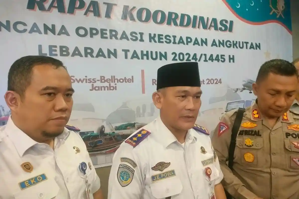 Survei Kemenhub Sebut 1,27 Persen Warga Jambi Lakukan Mudik ke Pulau Jawa