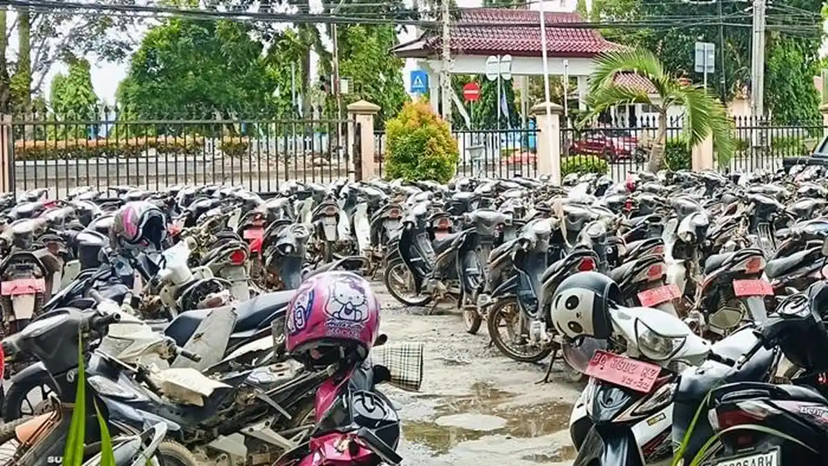 Tak Layak Pakai, 312 Unit Motor Dinas Pemkab OKI Segera Dilelang