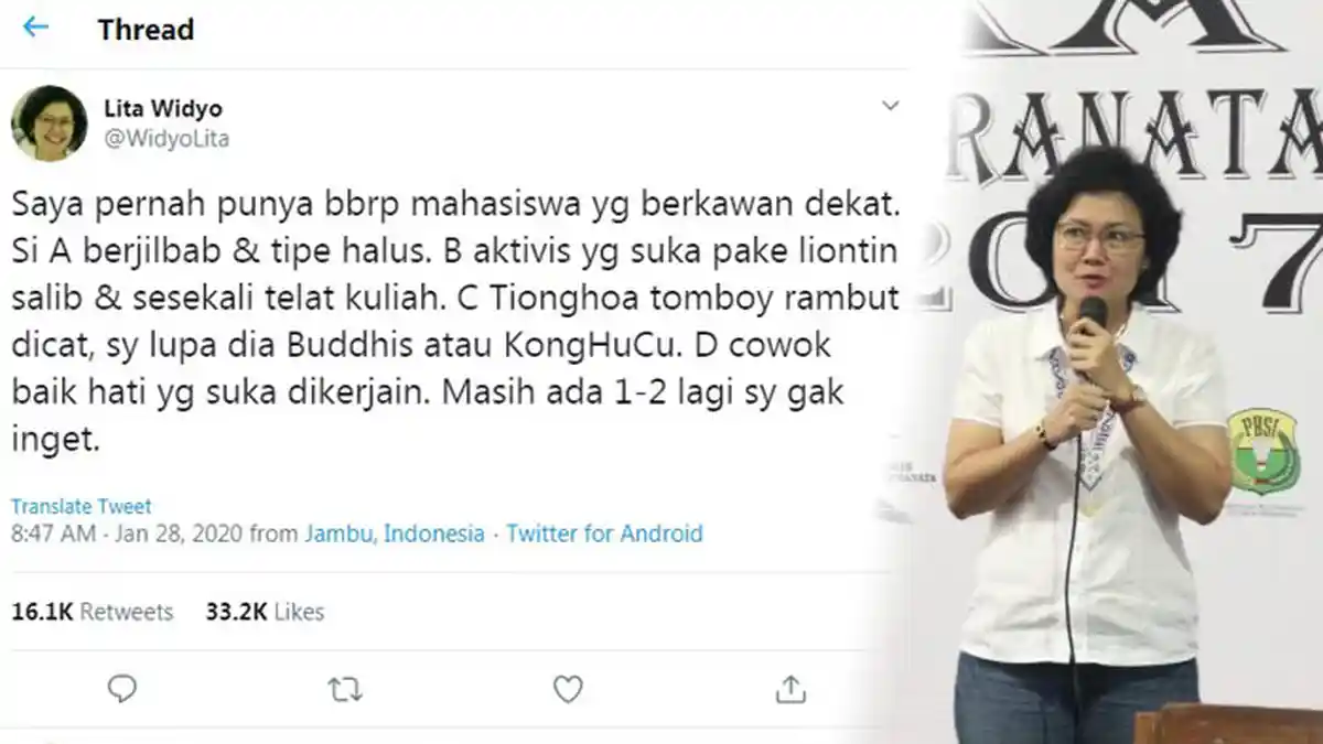 VIRAL Postingan Haru Seorang Dosen, Cerita Persahabatan Mahasiswa Beragam Suku dan Agama