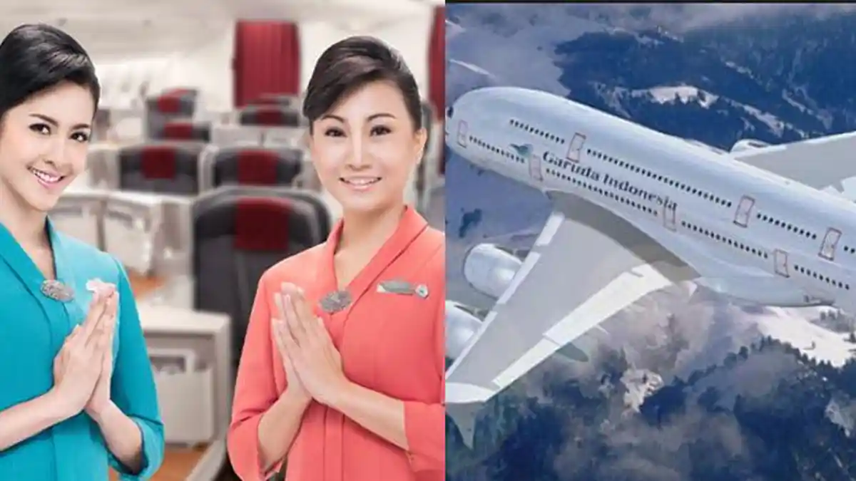Begini Penampakan Seragam Pramugari Lawas Indonesia, Awas! Baju Tembus Pandangnya Bikin Salah Fokus