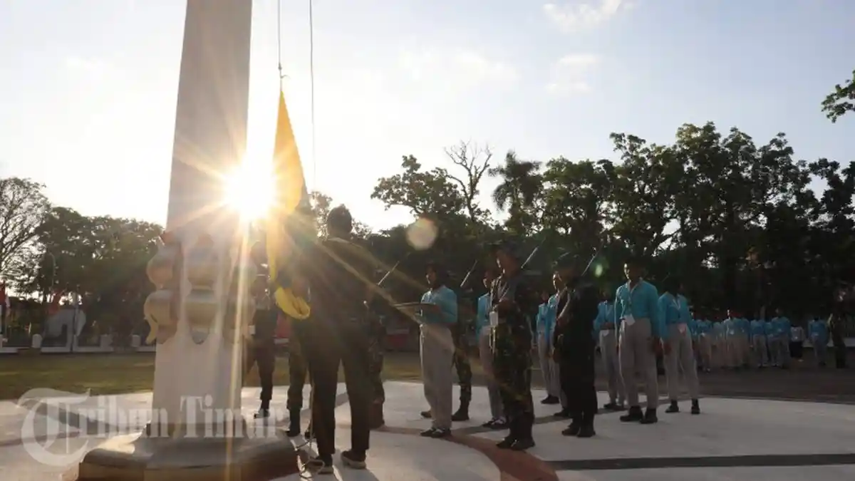 Persiapan Maksimal, Paskibraka Sulsel Latihan Intensif untuk HUT RI ke-78 - paskibra_sulsel7.jpg