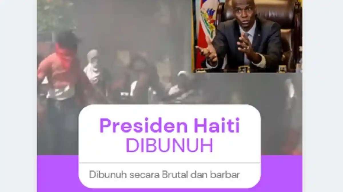 Presiden Haiti Diserang dan Dibunuh Secara Brutal di Rumahnya, Istrinya Luka Parah