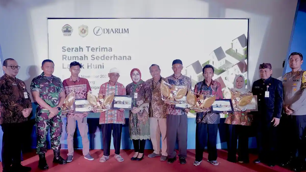 Lanjutkan Program RSLH, Djarum Bangun 10 Rumah Baru di Grobogan dan Blora