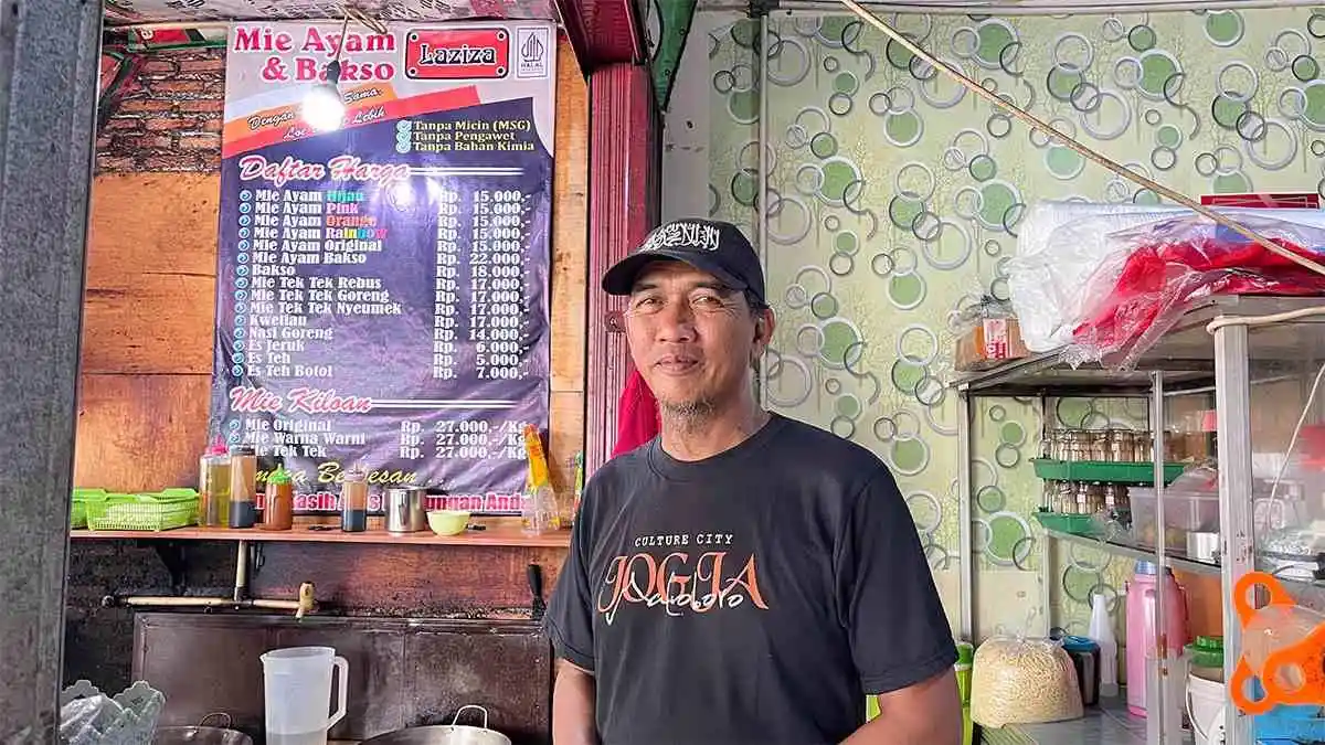 Dilema Pedagang Bakso di Bandar Lampung Hadapi Kenaikan Harga Daging Sapi - Tribunlampung.co.id