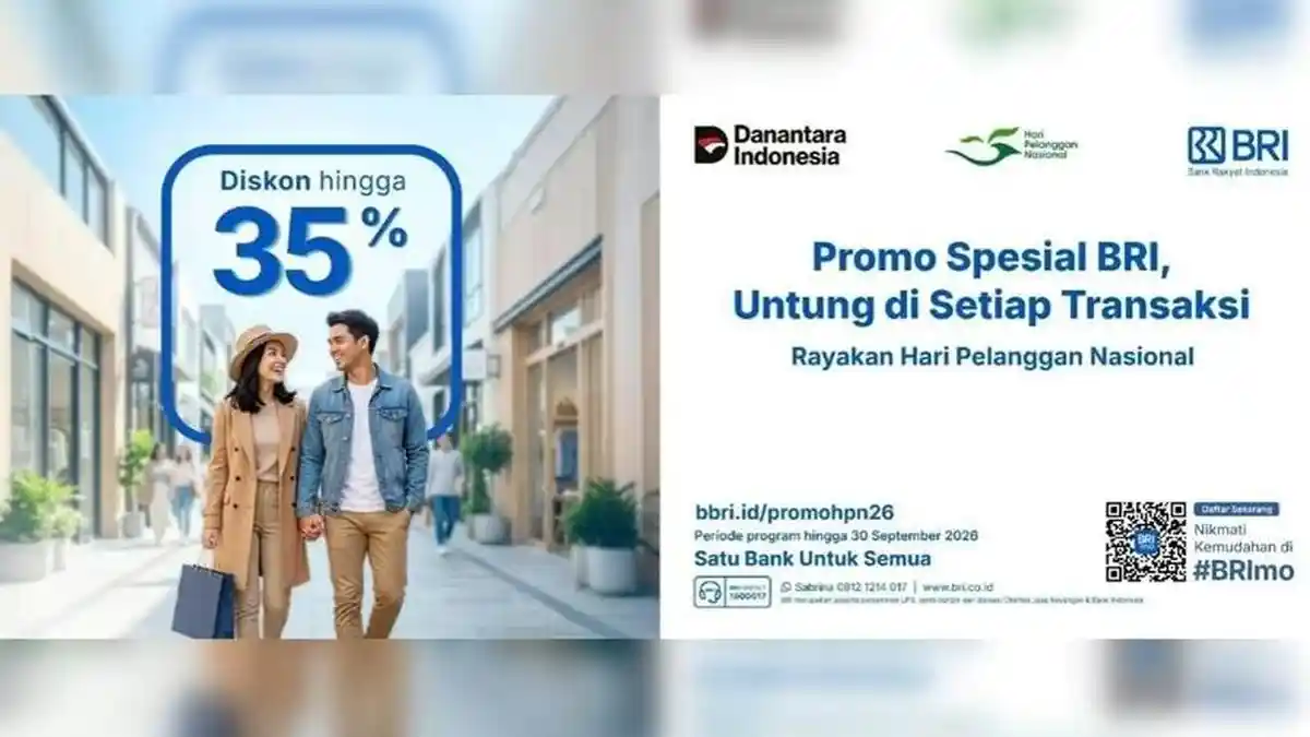 Sambut Hari Pelanggan Nasional 2026, BRI Hadirkan Beragam Promo Spesial