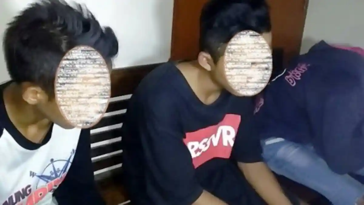 Tiga Remaja Diduga Curi Barang Pedagang Saat Pasar Pagi Kaliwungu Terbakar