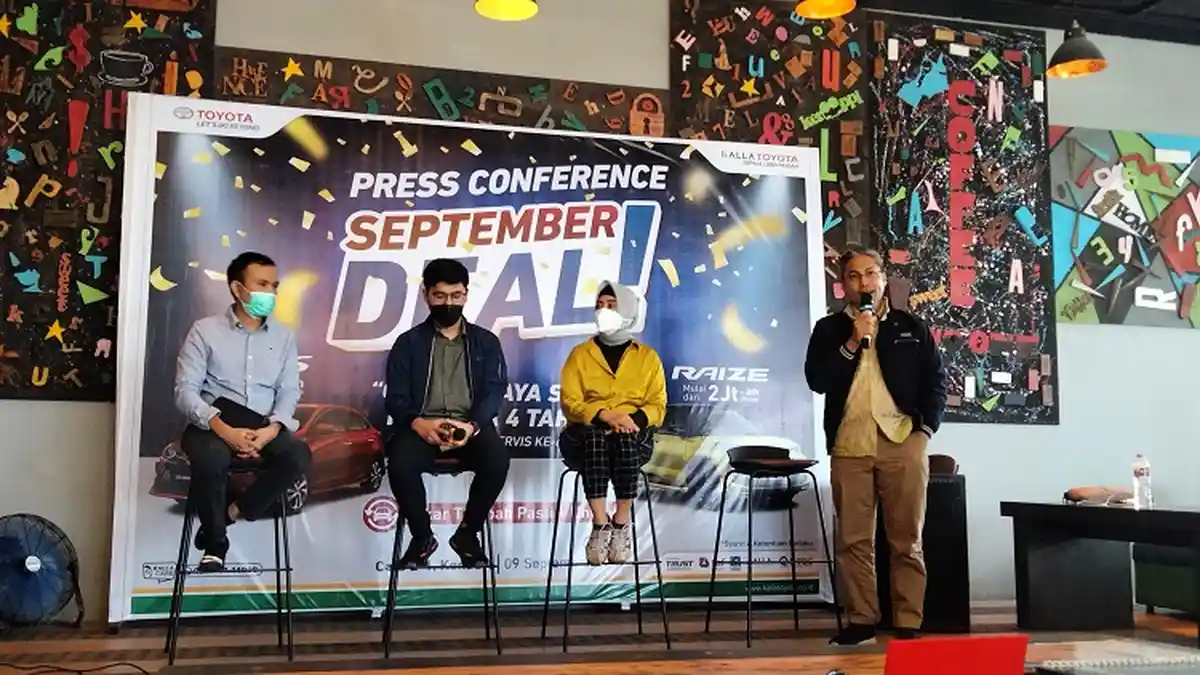 Kalla Toyota Kendari Launching September Deal, Beli Mobil Gratis Servis Selama 4 Tahun