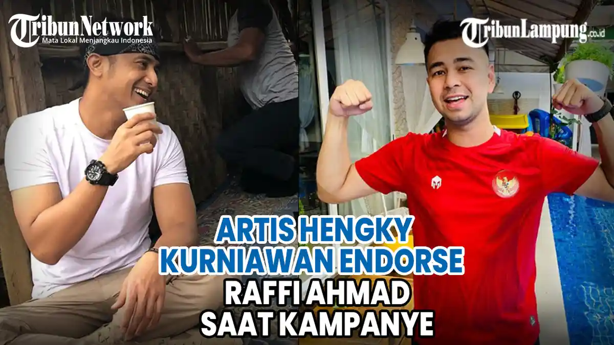 VIDEO Artis Hengky Kurniawan Endorse Raffi Ahmad saat Kampanye