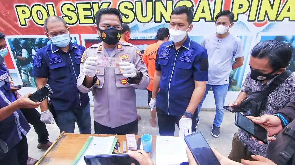 Satu Pelaku Lain Masuk DPO, Bawa Kabur Printer yang Dipakai Mencetak Uang Palsu di Samarinda