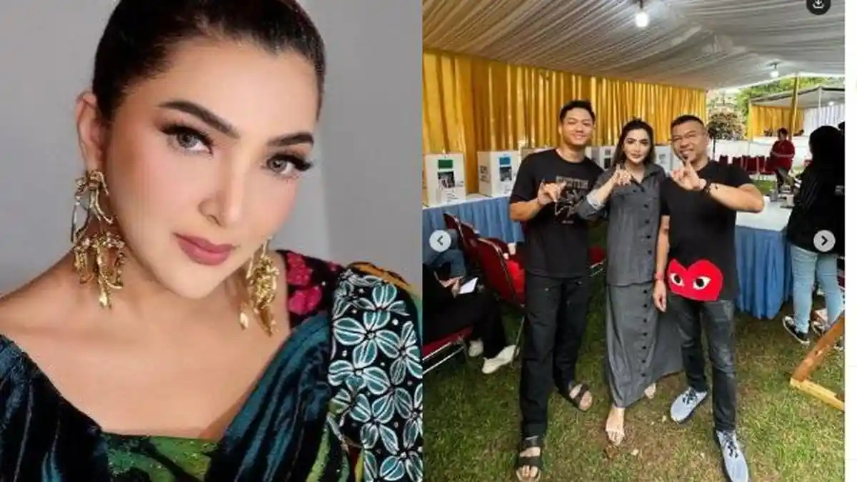 Nyoblos di Hari Valentine Bareng Keluarga, Ashanty Singgung Rasa Cinta Terhadap Tanah Air