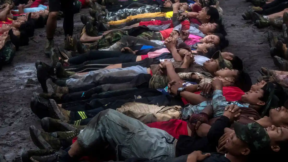 Salah Target, Militer Myanmar Malah Serang dan Bakar Warga Sipil, Lebih dari 30 Orang Tewas