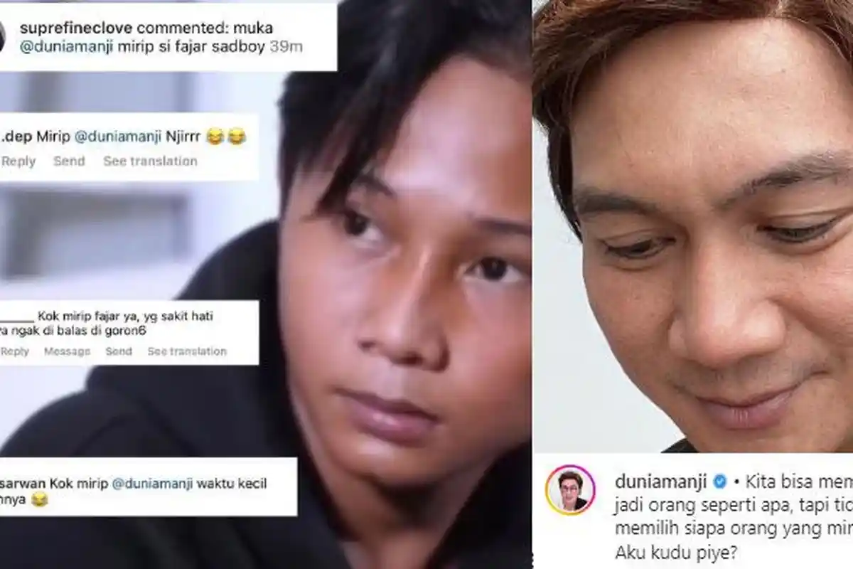 Fajar Sad Boy Disebut Mirip Anji Manji, Eks Vokalis Drive Sampai Bereaksi : Aku Kudu Piye ?