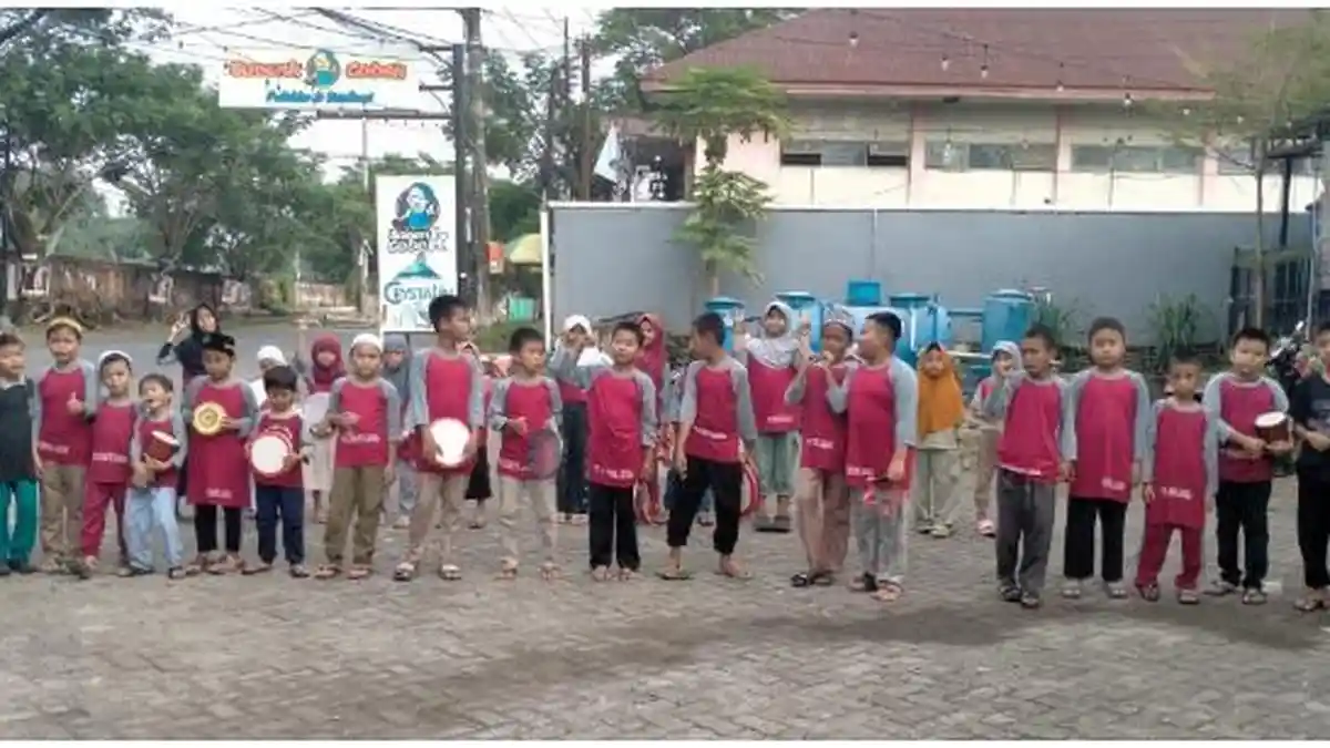 Pengurus Masjid Gelar Lomba Surga dan Neraka Menyambut Tahun Baru Islam 1446 H di Makassar