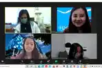 SMA St Paulus Pontianak Jalani Program Kelas Bilingual Online dengan City College Plymouth Inggris