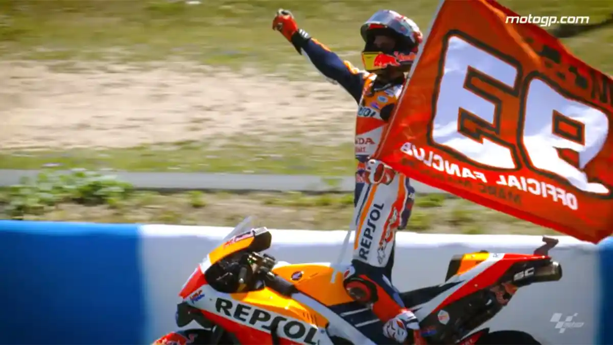 LINK Live Streaming MotoGP Italia Pukul 18.00, Marquez Pole Position, Lorenzo-Rossi Urutan 17 &18;