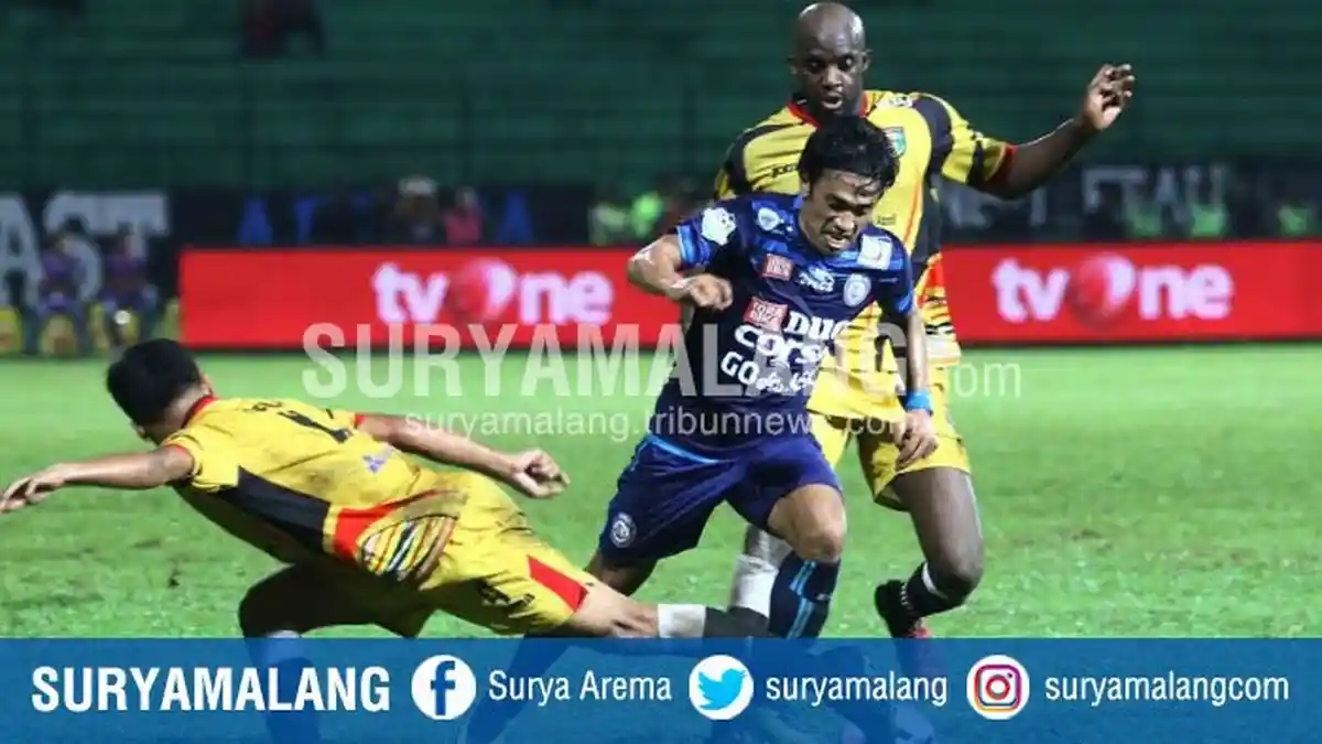 Mitra Kukar vs Arema FC: Arema Menang 2-0