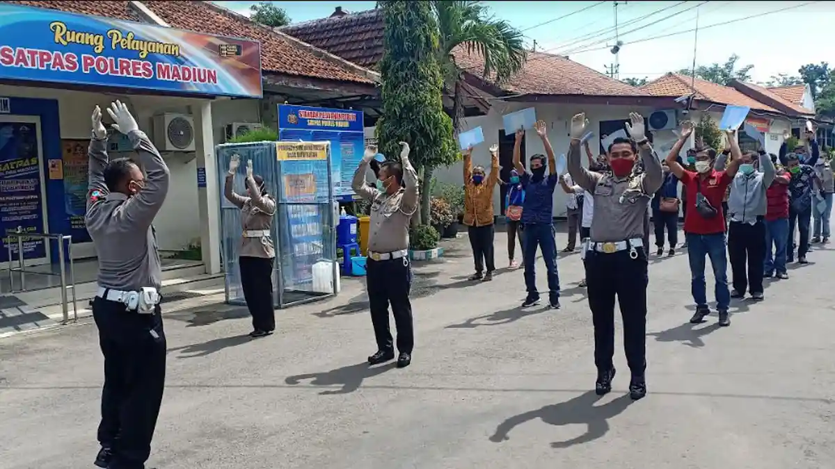 Mulai Hari Ini, Kamis 9 April 2020, Pelayanan SIM di Satpas Polres Madiun Kembali Dibuka