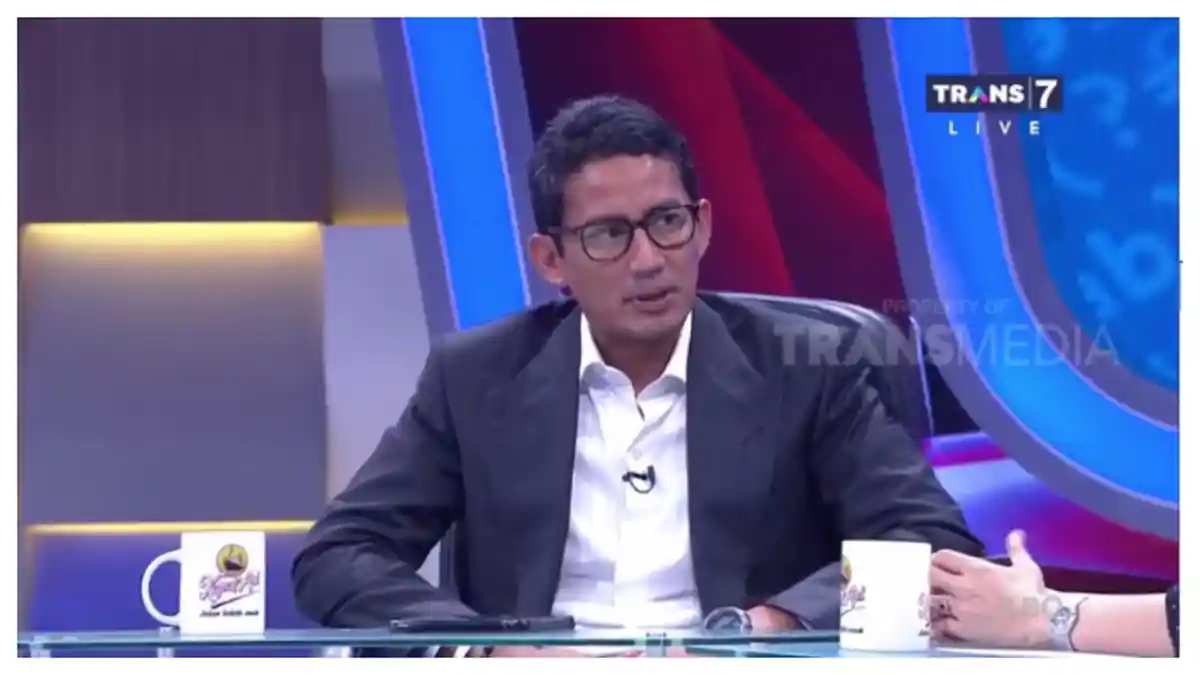 Reaksi Sandiaga Uno saat Diminta Najwa Shihab untuk Beri Tanggapan terkait Doa Neno Warisman