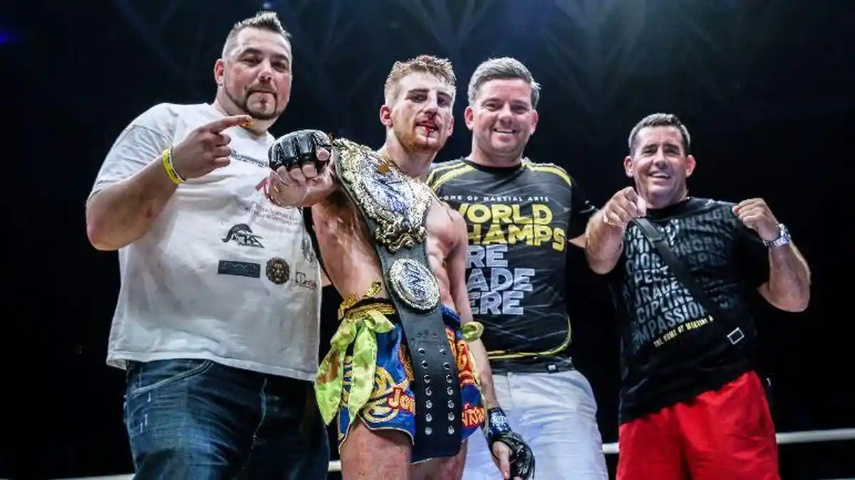 Jonathan Haggerty Juara One Flyweight Muay Thai World Champion Usai Kalahkan Sam-A Gaiyanghadao