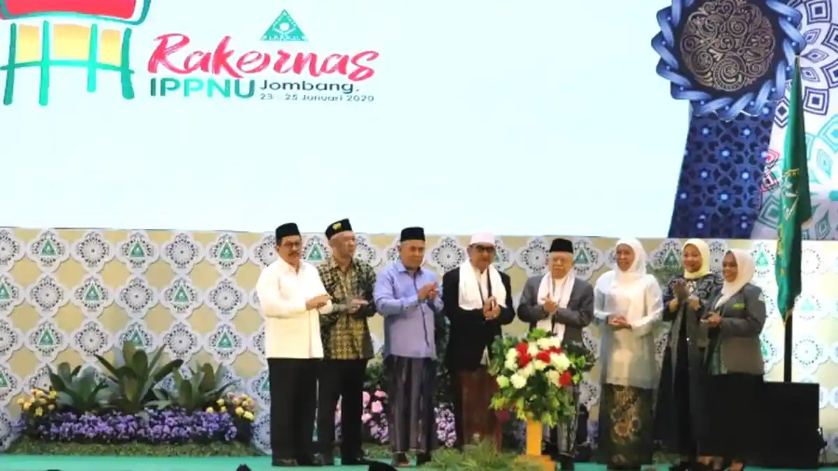 Rakernas IPPNU di Jombang Berlangsung Istimewa, Dibuka Wapres, Dihadiri 3 Menteri
