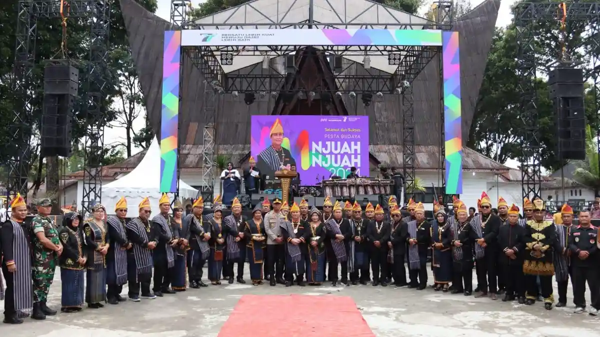 Pj Bupati Dairi Buka Pesta Njuah-Juah : Jadikan Perkenalan dan Pengembangan Budaya Pakpak