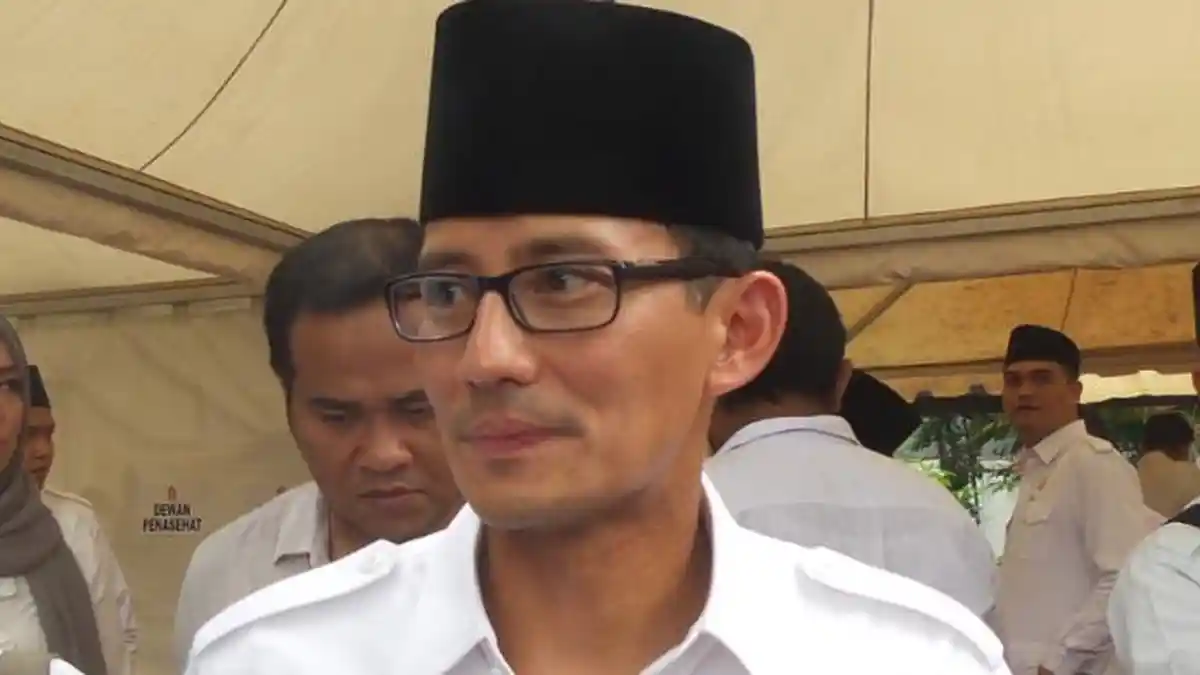 Prabowo Subianto: Ah Ini Dia Gubernur Kita Sandiaga Uno, Kenapa Ngumpet Sih Kamu
