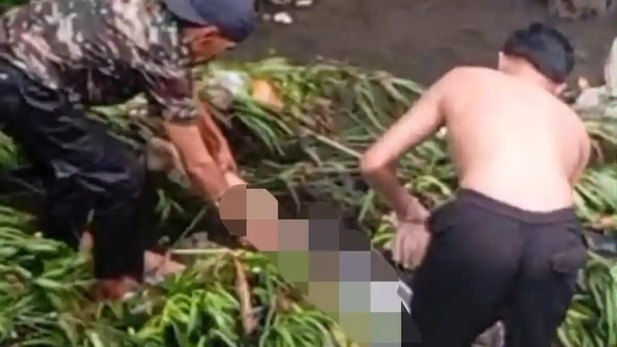 Pria Asal Ngajum Ditemukan Tewas Mengambang di Sungai Sukun Kota Malang