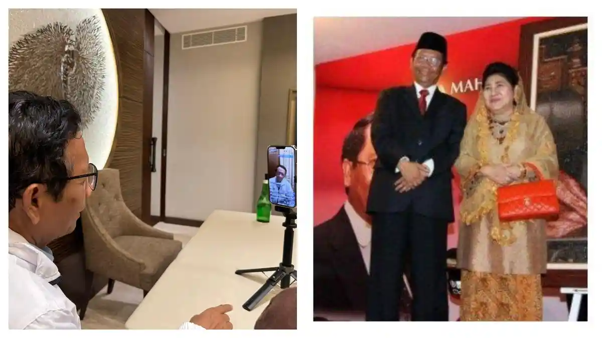 Gaya Pacaran ala Mahfud MD saat Kuliah: Jarang ke Bioskop Lebih Sering Seminar dan Pengajian Bareng