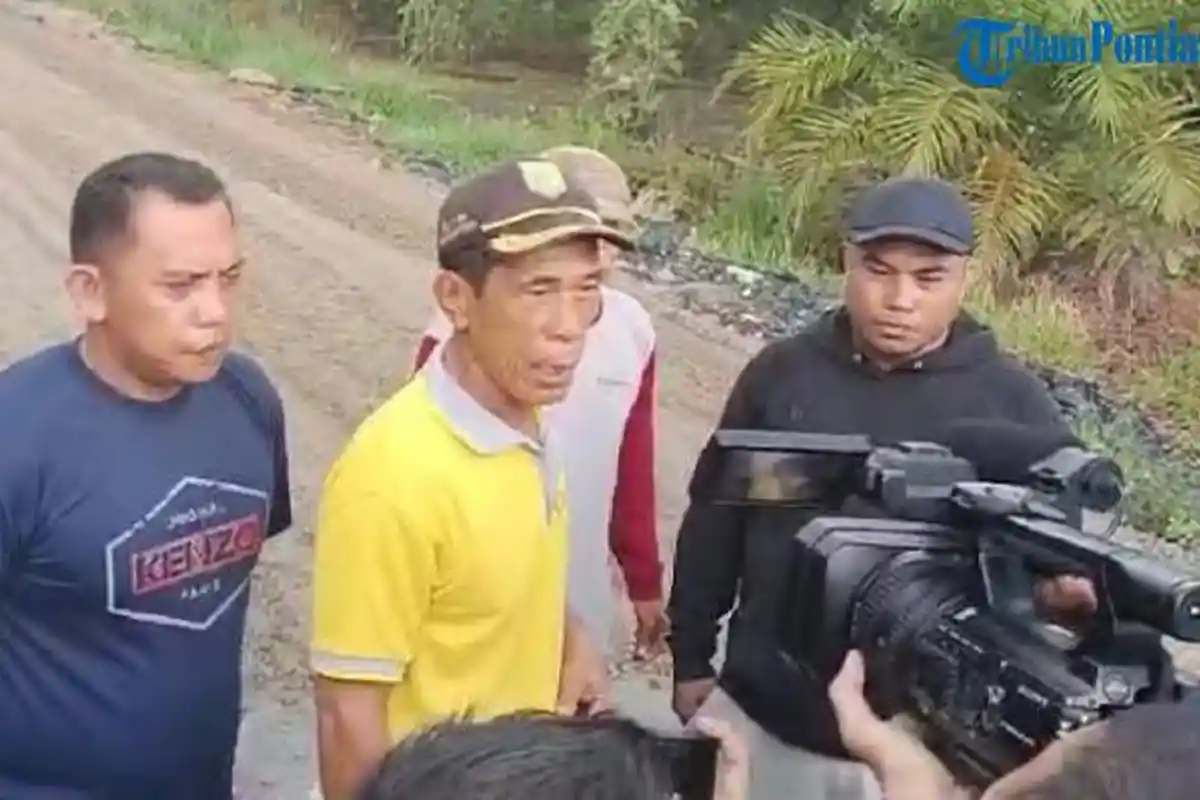 Pemkab Sambas Genjot Pembangunan Jalan Gapura, Kadus Sebut Tingkatkan Perekonomian Warga