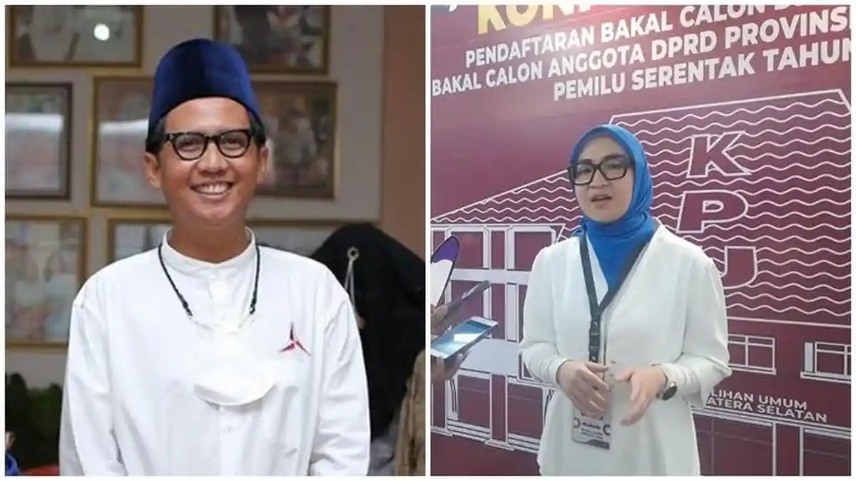 Profil Tama-Amaliah, Pasangan Suami-Istri Sukses Nyaleg 2024 Asal Sumsel
