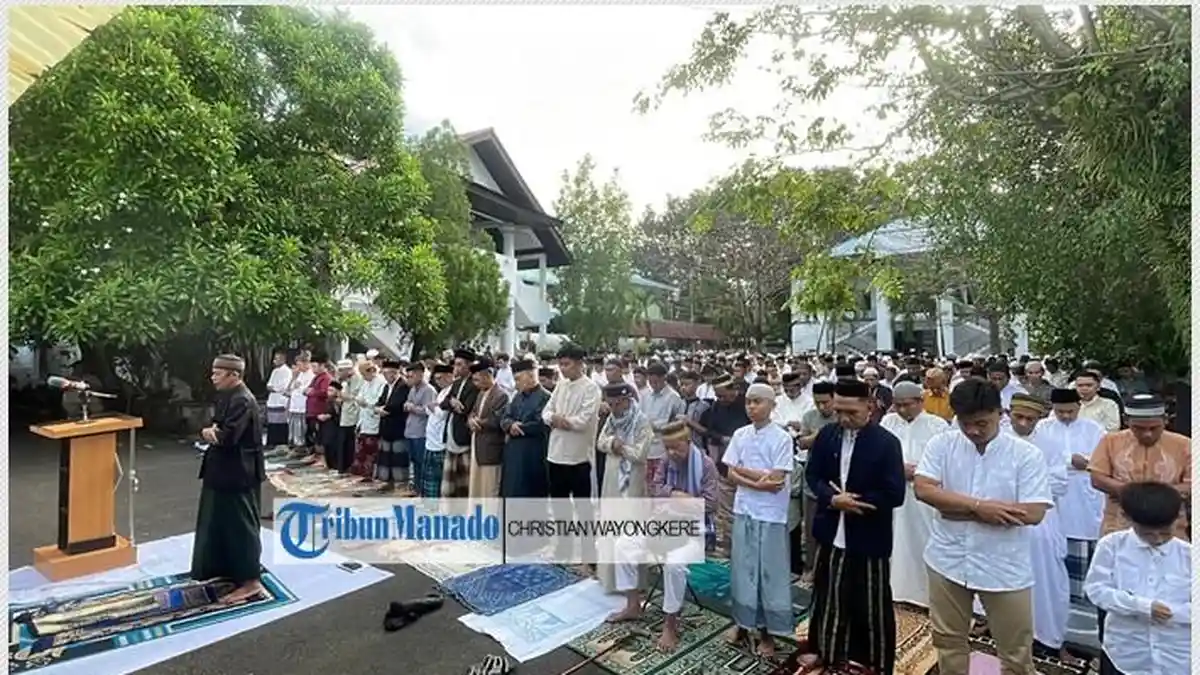 Daftar Imam dan Khotib Salat Ied Pemerintah di Kota Bitung, Ada 9 Lokasi