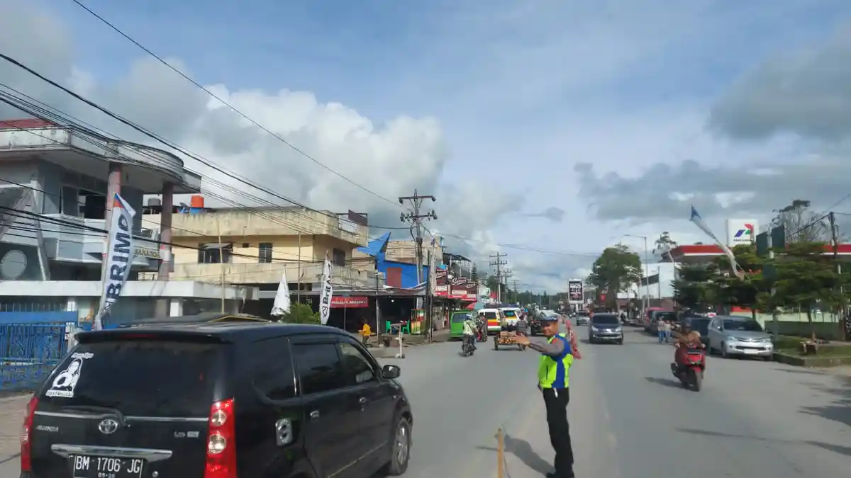 Tahun Baru Sudah Berlangsung 7 Hari, Polres Humbahas Tetap Intens Lancarkan Arus Balik