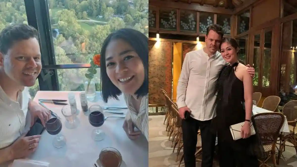 5 Potret Gracia Indri Rayakan Ultah Suami di Belanda, Dinner Romantis di Atas Menara Bak ABG Pacaran