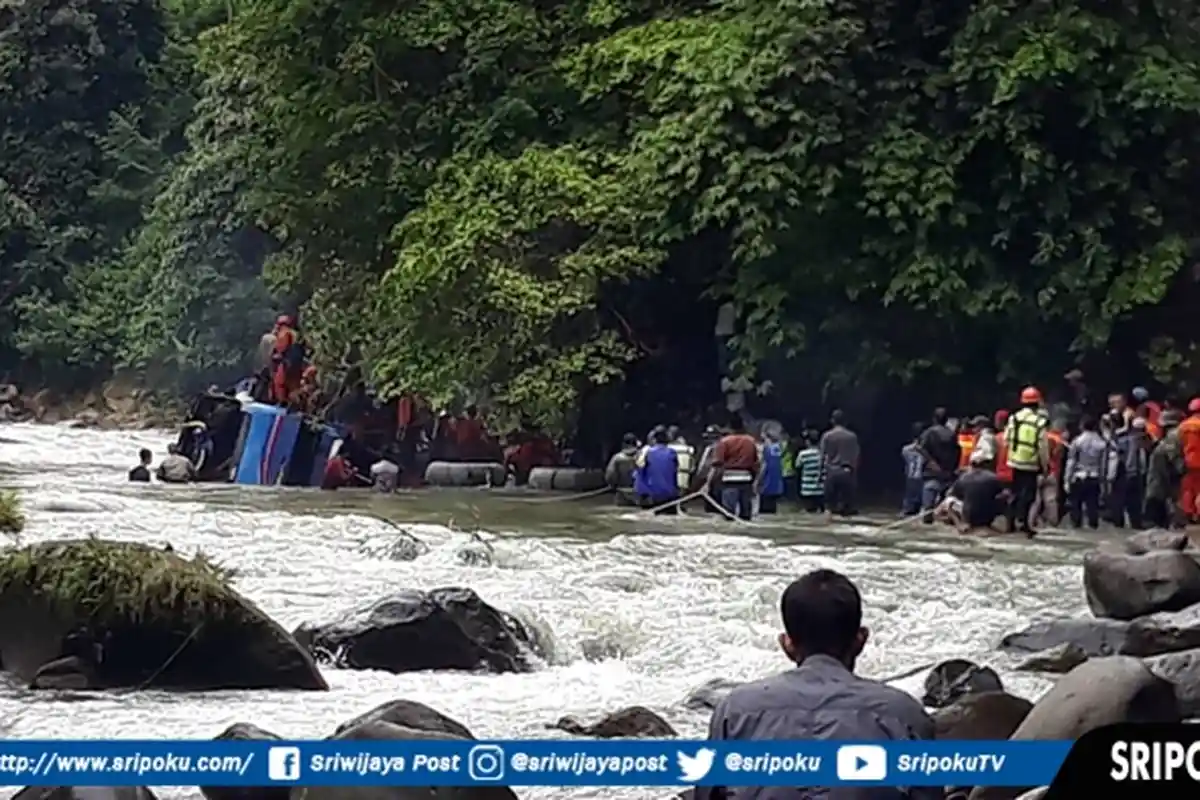 TERCATAT 7 Korban yang Terindenfikasi, 26 Penumpang Bus SriwijayaTewas, Ini Daftar Identitasnya!