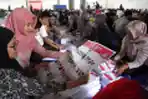 Sorlip Surat Suara Pemilu 2024 di KPU Kota Bandung