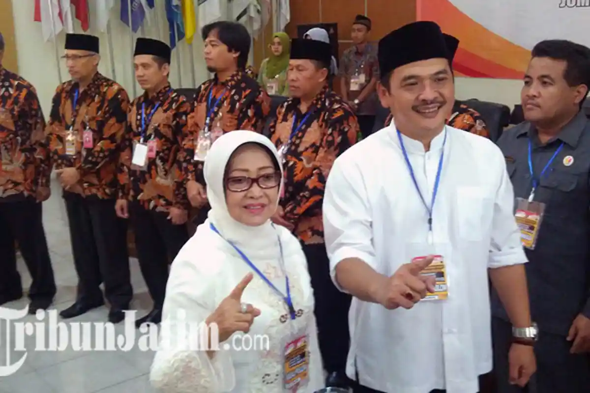 Incumbent Kena OTT KPK, Calon Demokrat dan PPP Menangi Pilkada Jombang Versi Hasil Sementara KPU