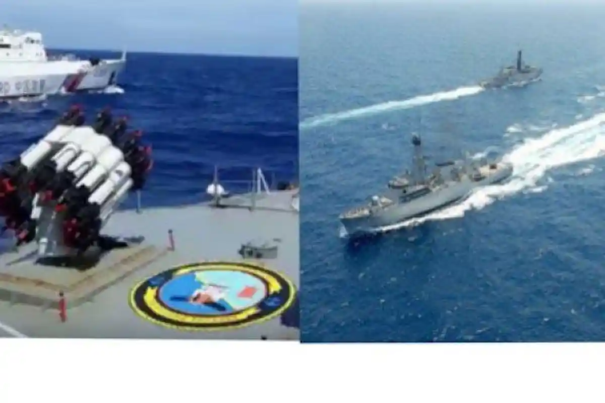 KAPAL China Muncul Lagi di Laut Natuna, TNI Terjunkan 8 Kapal Perang