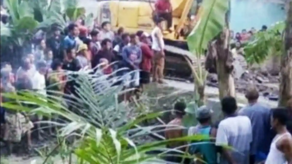 4 Bocah Meninggal Dunia setelah Kehabisan Nafas di Dalam Gorong-gorong yang Runtuh