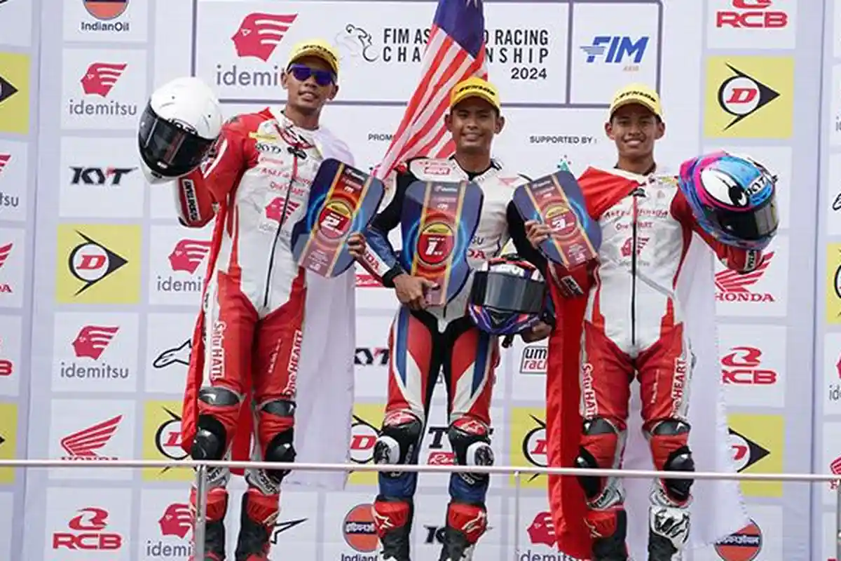 Kencangnya CBR Series Antarkan Pebalap Astra Honda Raih Podium ARRC Sepang