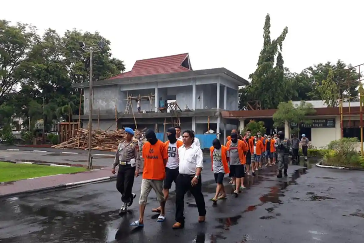 Sebanyak 112 Penjudi Ditangkap Polda Sulut Selama 2018