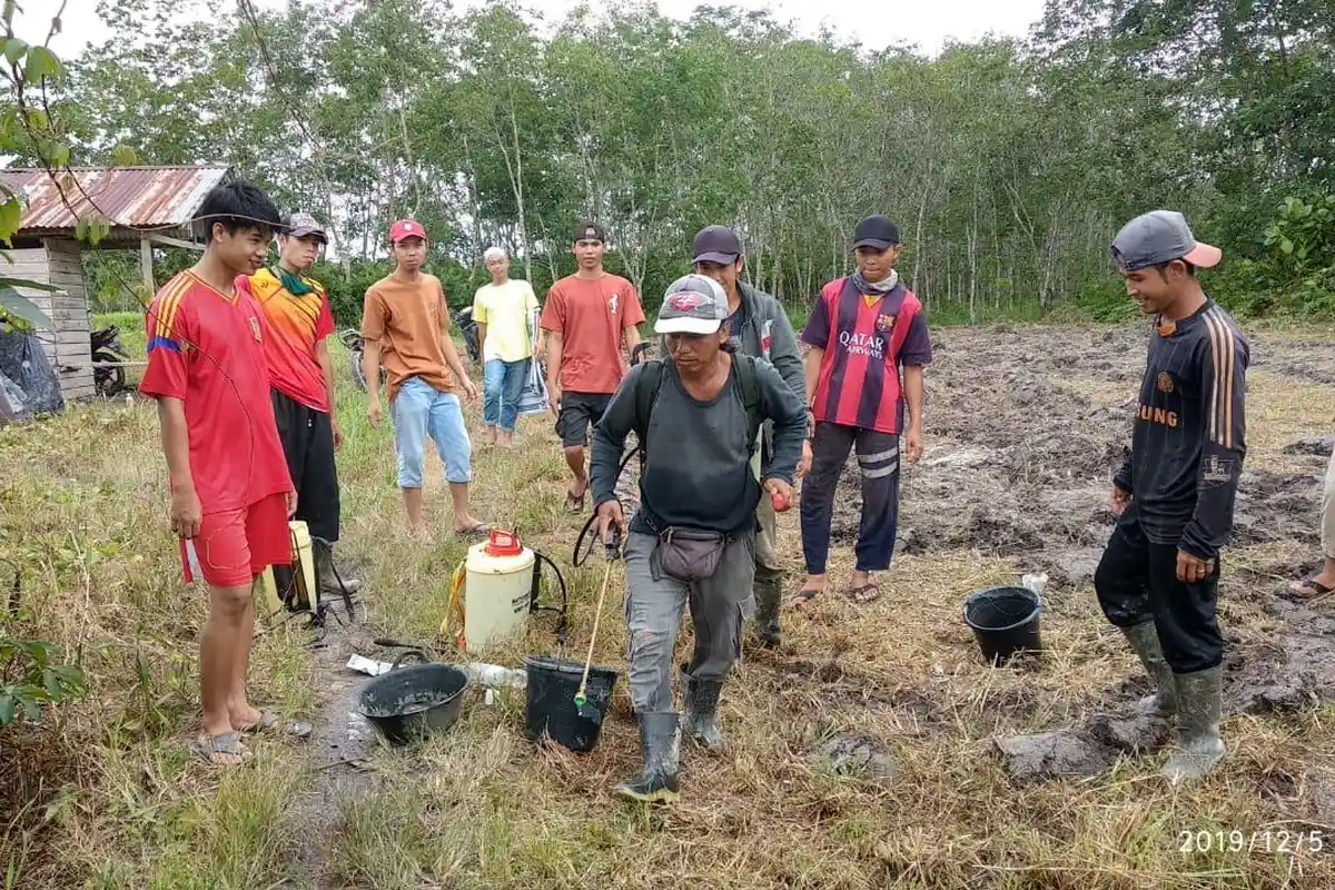 Gegertani Apresiasi Kelompok Tani Milenial Sambas