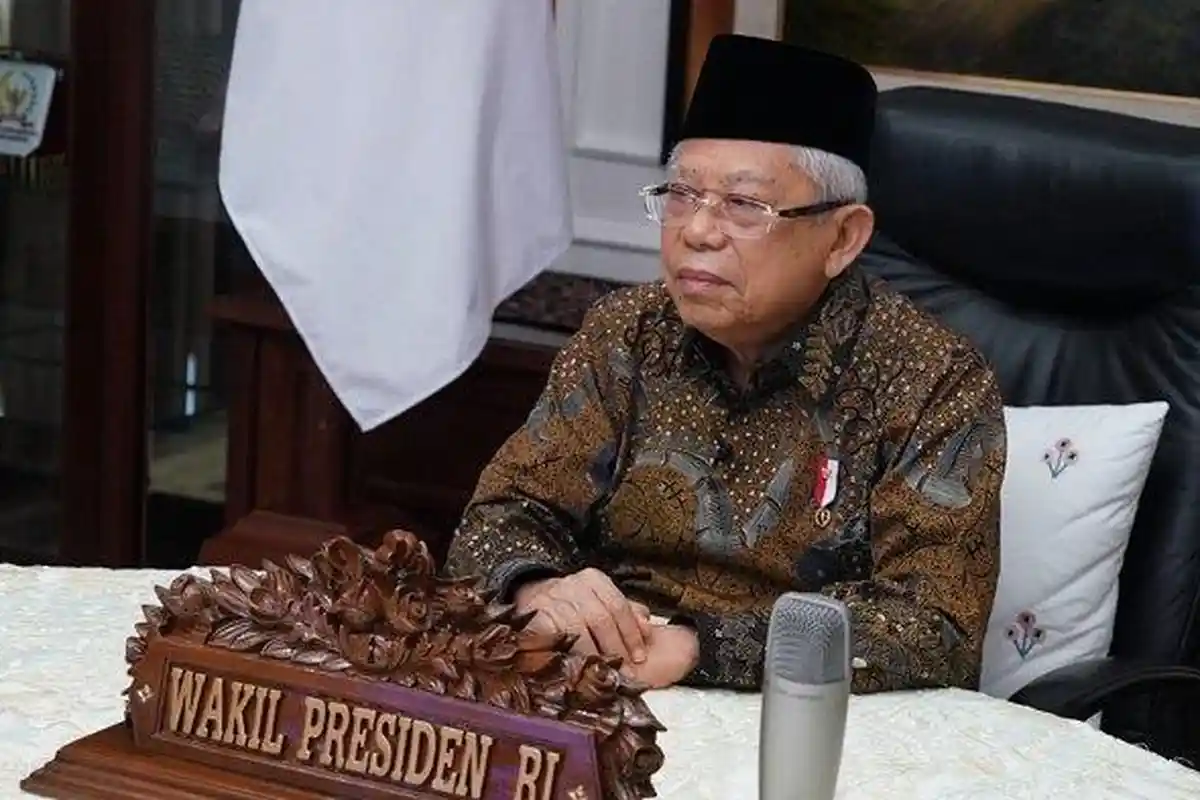 Wapres Ma'ruf Amin Tak Divaksin Covid-19 karena Alasan Usia, 'Untuk Umur di Atas 60 Belum Ada'