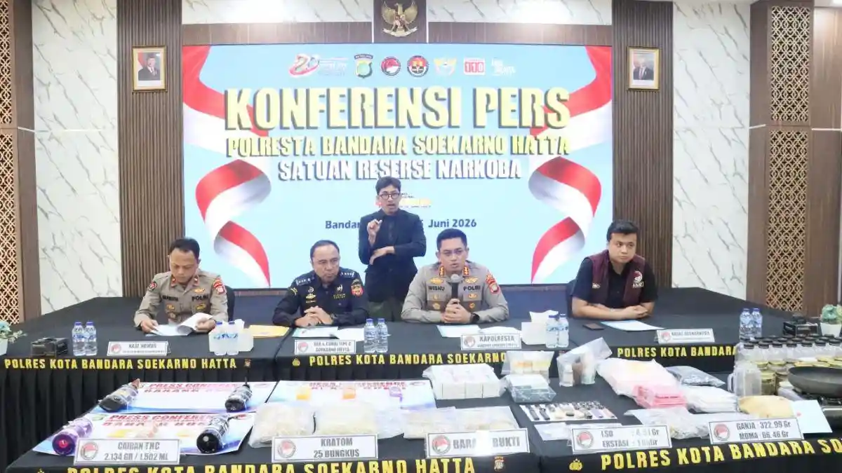 Polresta Bandara Soetta Bongkar Pabrik Vape Ganja Omzet Rp 10 Miliar di Bali, 3 WNA Ditangkap - Tribunnews.com