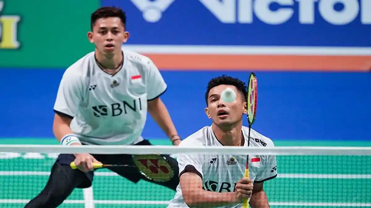 Head to Head Final Ganda Putra Malaysia Open 2023 Fajar/Rian vs Liang Wei Keng /Wang Chang